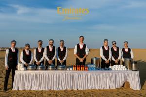 入住Emirates Luxury Desert Camps的客人