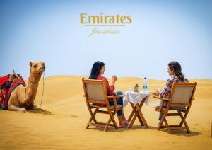 入住Emirates Luxury Desert Camps的客人