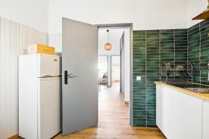 Η κουζίνα ή μικρή κουζίνα στο Sea Side