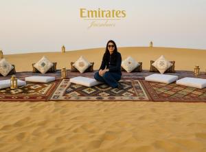 入住Emirates Luxury Desert Camps的客人