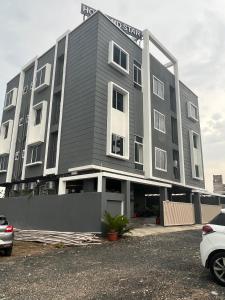 Bygningen som timebasishotellet ligger i