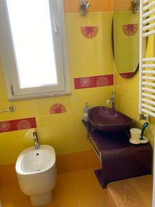 Koupelna v ubytování Casa Vista Mare Circeo