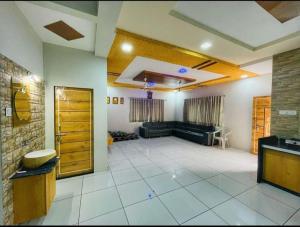 Χώρος καθιστικού στο Ganesh Farm House