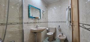 Kúpeľňa v ubytovaní Hotel Chipén