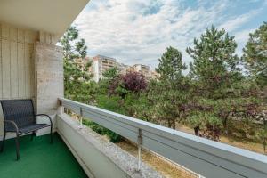 Balkón nebo terasa v ubytování Hotel Rusca