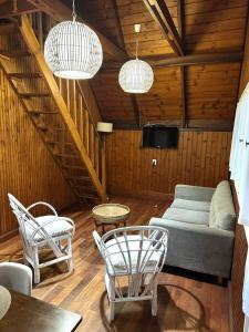 O zonă de relaxare la Awara Rincón del huésped