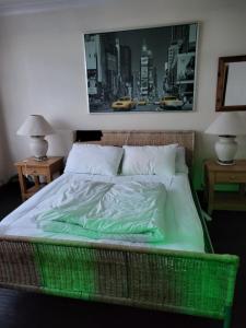 Postel nebo postele na pokoji v ubytování Cozy Guest House
