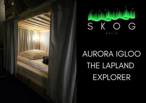 Majutusasutuses SKOG Aurora igloos olev sertifikaat, autasu, silt või muu dokument