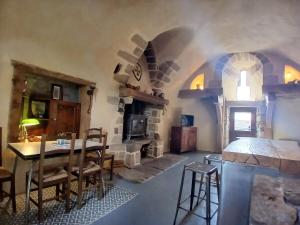 Posezení v ubytování Le Clou de Malte