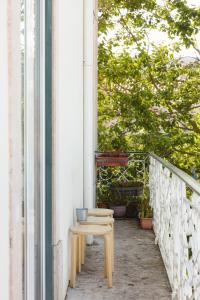 Ban công/sân hiên tại Lisb'on Hostel