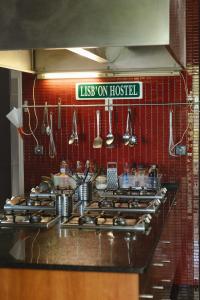 Nhà bếp/bếp nhỏ tại Lisb'on Hostel