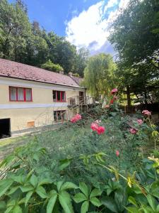 Zahrada ubytování Karlštejn 34