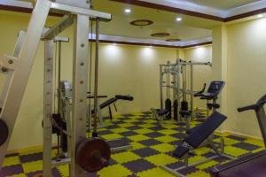 Fitness centrum a/nebo fitness zařízení v ubytování Cataract Resort & Aqua Park Naama Bay