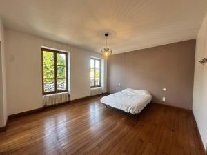 Postel nebo postele na pokoji v ubytování Gite de charme à Santenay