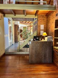 Lobbyen eller receptionen på La Casa del Paraná - San Pedro