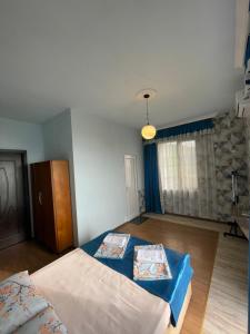 Letto o letti in una camera di Tsisa House