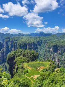 Paesaggio naturale nelle vicinanze della stanza in casa privata