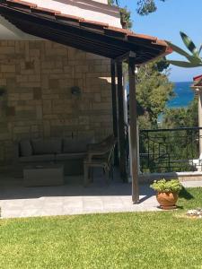 Paesaggio naturale nelle vicinanze della villa