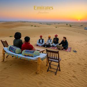 入住Emirates Luxury Desert Camps的客人