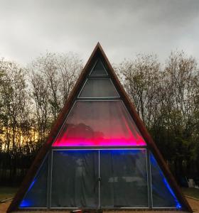 Galeriebild der Unterkunft Cabana dos Sonhos!A frame house Chalé Experience! in Mateus Leme