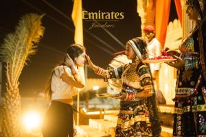 入住Emirates Luxury Desert Camps的客人