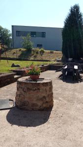 Zahrada ubytování Gîte des Sagards