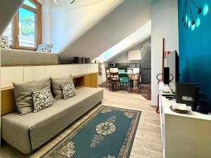 Khu vực ghế ngồi tại Casa Buniva