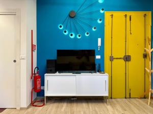 TV/trung tâm giải trí tại Casa Buniva