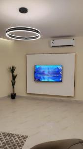 Et tv og/eller underholdning på تاج الخالدية للشقق المفروشه