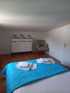 Postel nebo postele na pokoji v ubytování Vila Lazovic