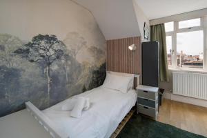 Postel nebo postele na pokoji v ubytování Rowallen