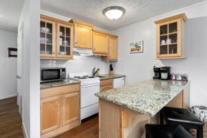 Kuchyň nebo kuchyňský kout v ubytování Timbers Studio 48 With Wintergreen Advantage