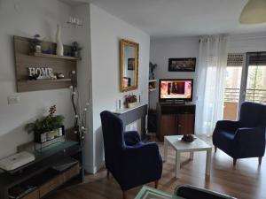 Μια τηλεόραση ή/και κέντρο ψυχαγωγίας στο Excelente apartamento en el Pirineo aragonés