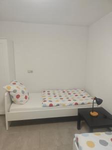 Postel nebo postele na pokoji v ubytování Work and Stay Haus 4 Betten Terasse Küche nähe Geleen,Geilenkirchen,Heinsberg,Alsdorf + 27 fotografií