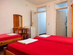 Postel nebo postele na pokoji v ubytování Apartments Noki