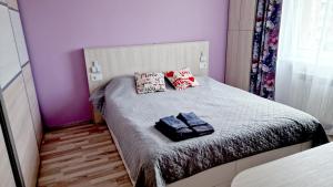 Postel nebo postele na pokoji v ubytování SP Tise Apt for 6 people