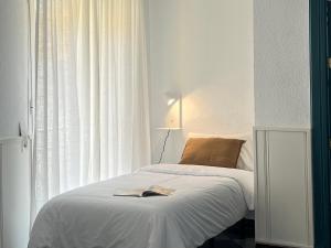 Postel nebo postele na pokoji v ubytování Hotel Agur