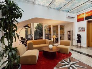 Posezení v ubytování Hotel Agur