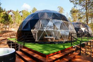 Zahrada ubytování ThauRana Glamping