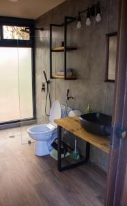 Koupelna v ubytování ThauRana Glamping