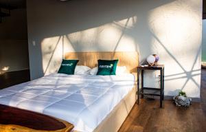 Postel nebo postele na pokoji v ubytování ThauRana Glamping