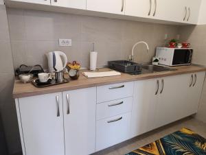 Η κουζίνα ή μικρή κουζίνα στο Apartman Bjanka