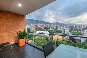 Nespecifikovaný výhled na hory nebo výhled na hory při pohledu z apartmánu