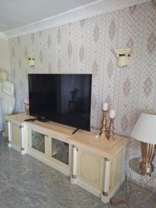TV a/nebo společenská místnost v ubytování Royal Apartments Sandra