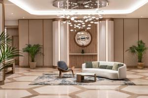 Madrid Marriott Hotel Princesa Plaza休息區
