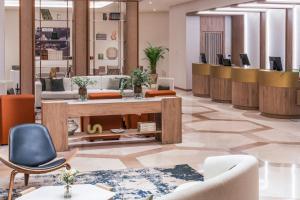 Madrid Marriott Hotel Princesa Plaza休息區