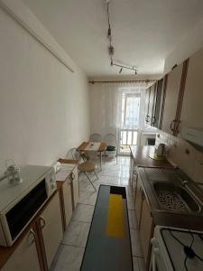 Η κουζίνα ή μικρή κουζίνα στο Apartmán Maňuš