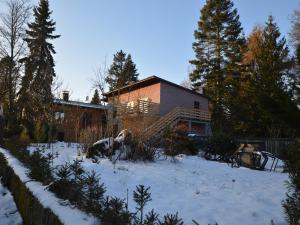 Cosy Apartment in Manderscheid with Balcony v zimě