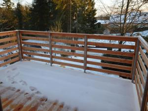 Cosy Apartment in Manderscheid with Balcony v zimě
