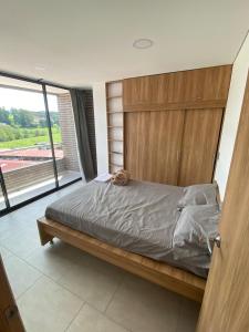 Postel nebo postele na pokoji v ubytování Apartamento encantador en san pedro + 13 fotografií